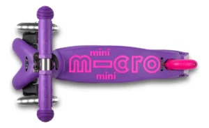 Vista 2 de Monopatín Micro Mini Deluxe LED