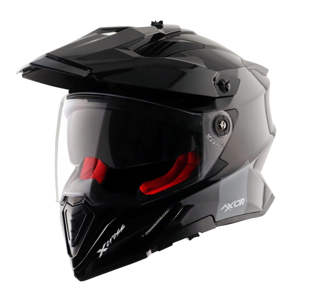 Casco Axor X Cross Solid Doble Visor