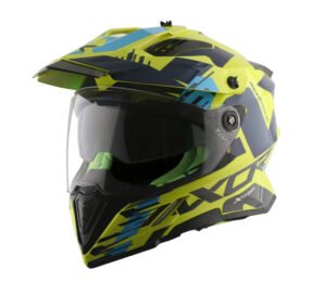 Vista 7 de Casco Axor X1 Cross Gráfico Doble Visor