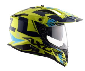 Vista 9 de Casco Axor X1 Cross Gráfico Doble Visor