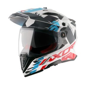 Casco Axor X1 Cross Gráfico Doble Visor