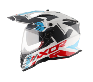 Vista 5 de Casco Axor X1 Cross Gráfico Doble Visor